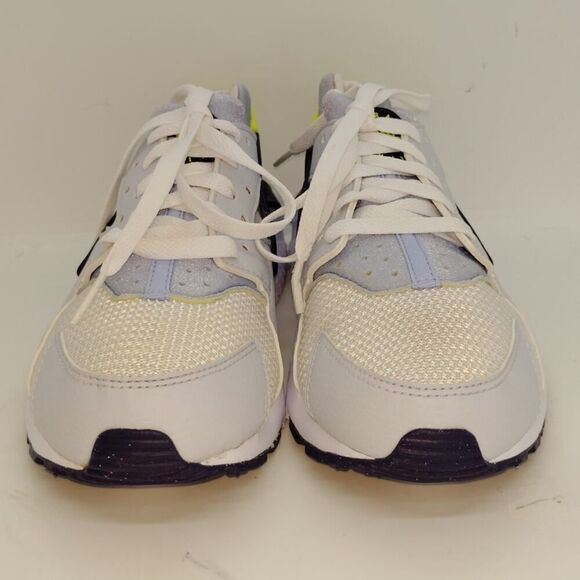 Nike Huarache Run Boys Pre-owned White & Blue Athletic Sneakers - sz. 6 1/2Y - Picture 3 of 7